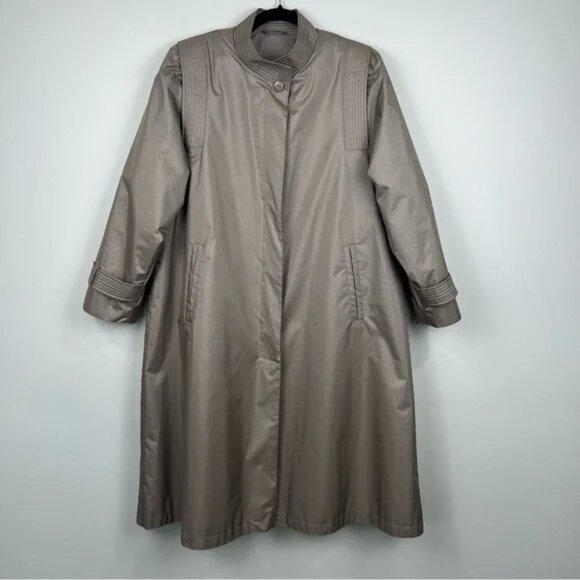 Cambridge MS Vintage Trench Coat Size 12 - Picture 3 of 12